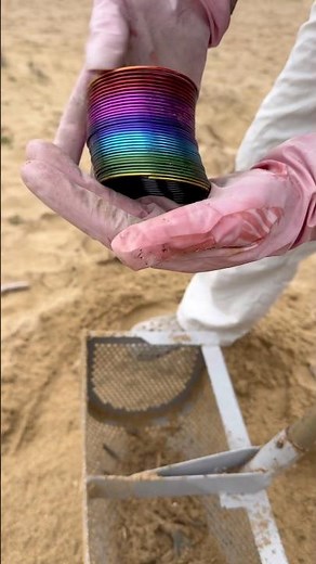Insane Beach Cleanup Discoveries: Hidden Trash and a Forgotten Spring Toy! #beachcleanup