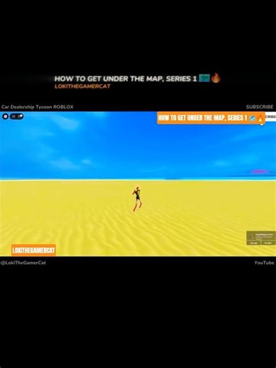 How to Get Under The Map, Series 1 🗺🔥 #roblox #cardealershiptycoon #youtubeshorts #shortsfeed #cdt