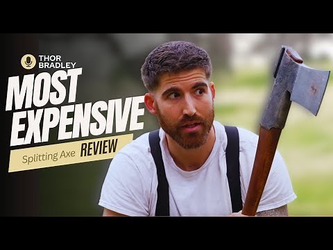 Reviewing The Most Expensive Splitting Maul I Could Find!
