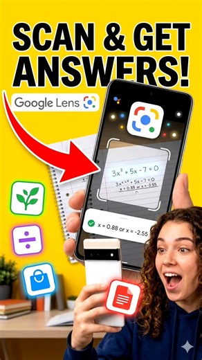 Use Google Lens for Instant Answers 🔍 | Scan Text, Plants, Math & Products in Seconds!