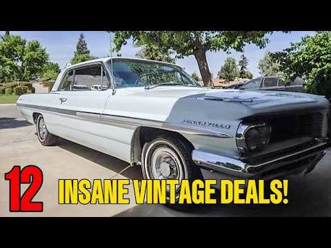 12 Unbelievable Vintage Cars from Private Sellers