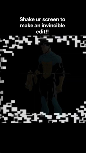 shake ur screen to make an invincible edit!!! #shorts #edit #invincible #fypシ #trending #newsong