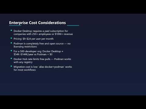 Docker vs Podman — Which Container Runtime Should You Use?