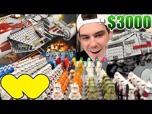 Building my LEGO Star Wars CLONE ARMY with $3000 on Whatnot!