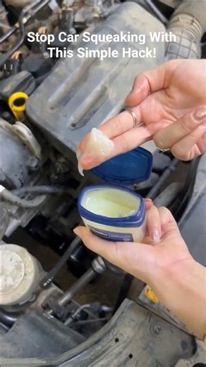 Fixing Car Squeaking with this Simple Hack! #shorts #diy