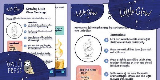 Drawing Little Glow Challenge