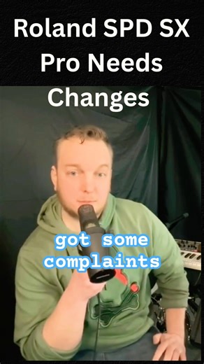 The Roland SPD SX PRO Can Use Improvements. #spdsxpro