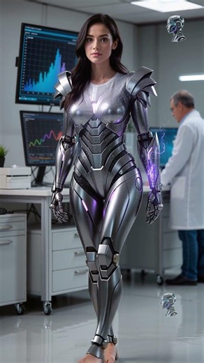 She didn’t expect to change that way #scifi #robots #cyberpunk #robotlove