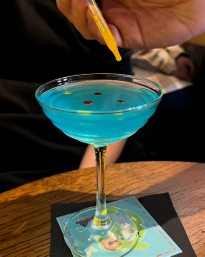 2.9M views · 7.8K reactions | Levelling up at the Super Mario inspired Cocktail Bar! | FOODbible | Facebook