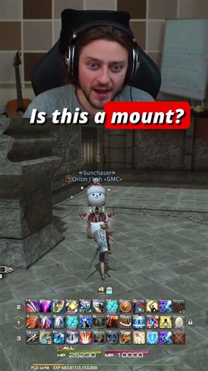 This is THE BEST Mount for Christmas! #FFXIV