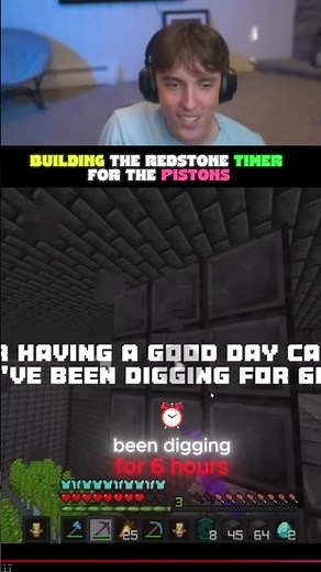 Building the Redstone Timer for the Pistons🤯😱✶Most watch✶