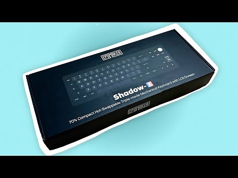 Epomaker Shadow-X mechanical keyboard Sound Test & Review!