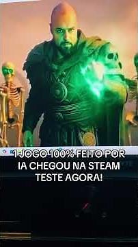 O PRIMEIRO JOGO FEITO 100% POR IA!A polêmica está servida na Steam! O jogo indie Codex Mortis
