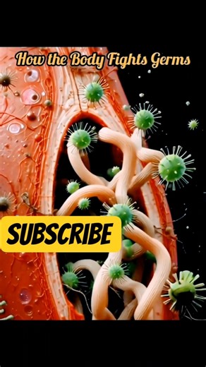 How the body fight germ? | 3D Animation explained.
