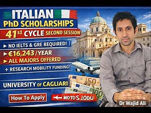 Italian PhD Scholarships | University of Cagliari | How to Apply | 2nd Call | All Majors offered