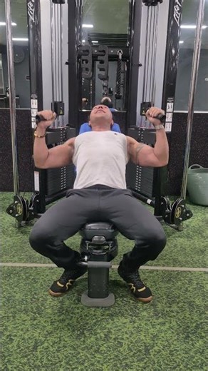 cable chest press