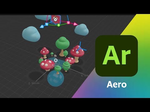 Create a 3D Magic Forest AR Experience with Triggers & Behaviors in Adobe Aero