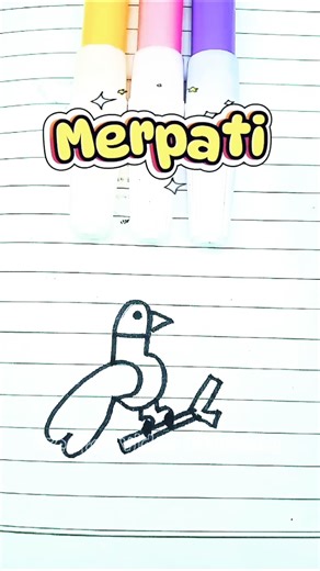 how to draw a bird 🐦 #drawing #bird #art #lettering #bird #drawingtutorial #logo