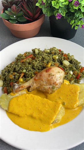 Quinua con Pollo y Papa a la Huancaína: Receta Rápida