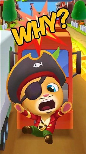 Talking Pirate Ginger 🏴‍☠️ Gold Run Funny Fails | Hilarious Chase Moments 😂