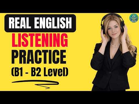 Improve Your English Fluency | B1–B2 Listening & Speaking Practice Podcast
