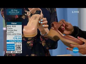 Clarks Paizlee Bay Leather Mary Jane Clog