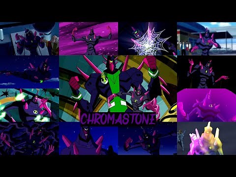 All chromastone transformations in all Ben 10 series