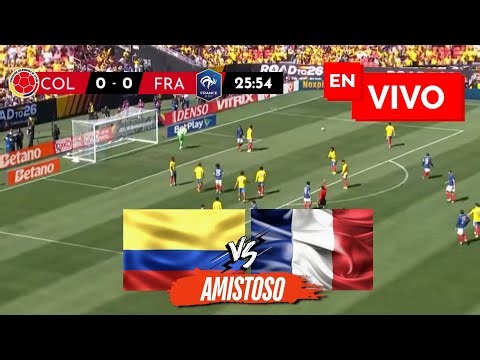 ✅ COLOMBIA VS FRANCIA NARRACION EN VIVO - PARTIDO SIMULADO PES 2026