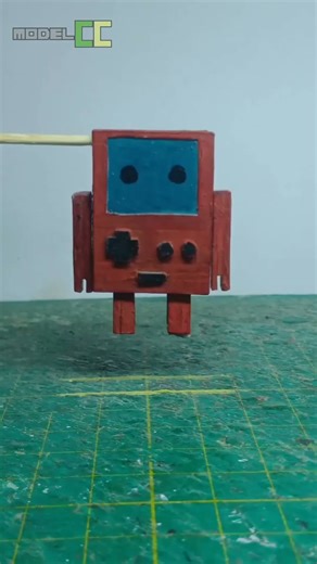 Handheld Gaming Console Transforms Into Robot (Stop Motion)