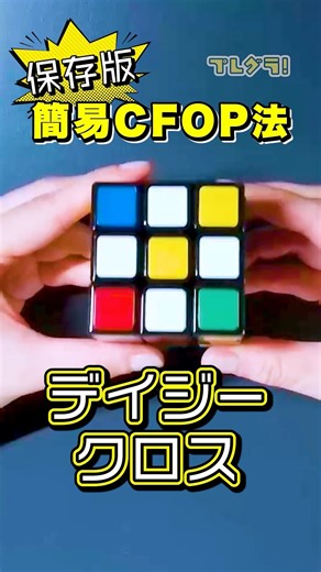 【保存版】簡易CFOP法の手順をダイジェストで【ルービックキューブ】#shorts #ルービックキューブ #rubikscube #キューブ #キューバー #キュービスト