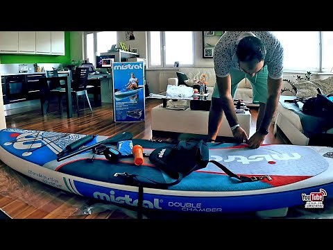 Mistral PaddleBoard LIDL SUP Unboxing
