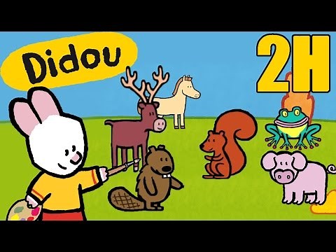 2 heures de Didou, didou dessine-moi les animaux de la forêt | Compilation , plus 🎨 ici ⬇⬇⬇