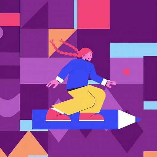 Flying Girl | モーショングラフィックス