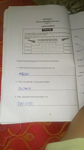 WORKSHEETMATHS ASSIGNMENT (lIst Term)(Class-V)LARGE NUMBERS... | Filo