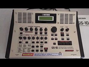Boss GS-10 Guitar Effects System