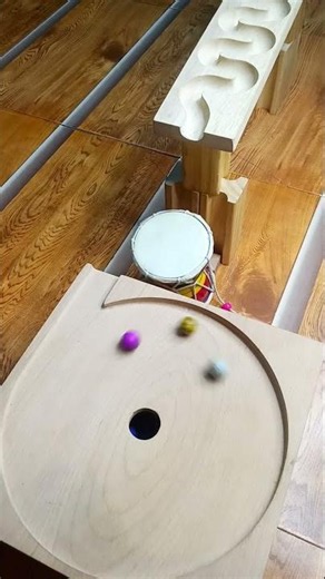INSANE Wooden Marble Run! 🏁 Can the Marble Survive This Crazy Track? 😱