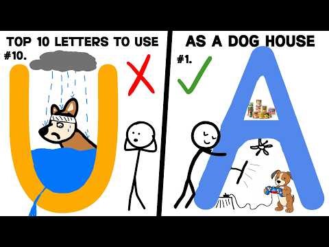 Top 10 Letters to Use as a Dog House