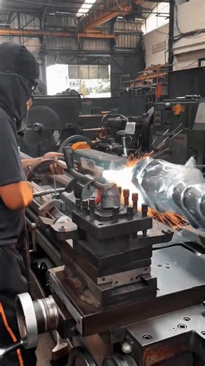 Shaft Heating Work Tool Using Gas Heating Torch #worktool
