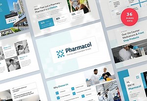Pharmacy Health Powerpoint Presentation Template Editable Powerpoint Template Design With Modern Powerpoint Infographics Slides - Etsy Canada