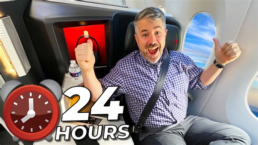 I took a 24-hour luxury flight with Delta ✈️
