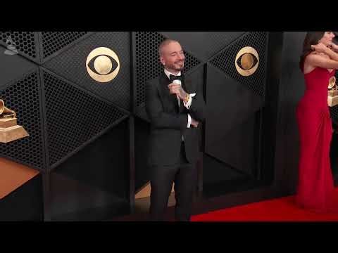 J BALVIN | Red Carpet Fashion Cam | 2026 GRAMMYs
