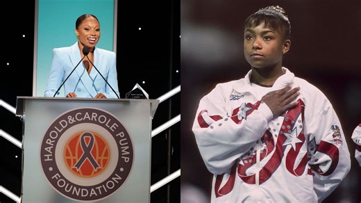 Allyson Felix opens up being inspired by legendary gymnast Dominique Dawes as she reflects on the importance of 'African American representation’