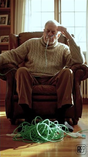 How to stop oxygen tubing from tangling?