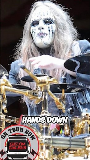 Slipknot: The BEST Drummer Ever? ..."Joey Jordison" #slipknot #joeyjordison #sidwilson #getonthebus