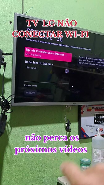 Solução para TV LG que não conecta ao Wi-Fi