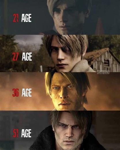 G For Gaming 🎮 on Instagram: "Leon’s age comparison in Resident Evil 2,4,6,9 . Follow: @gforgaming For more ✌️ #game #gta #console #playstation5 #playstation #xbox #xboxone #xboxseriesx #gta6 #3d #rockstargames #videogames #microsoft #games"