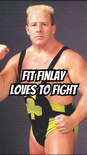 Fit Finlay Loves To Fight #wwe #wcw #prowrestling #90swrestling #fyp