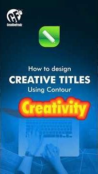 Amazing Creative Text Effect with Contour Tool | CorelDRAW Tutorial #coreldraw #coreldrawtutorial