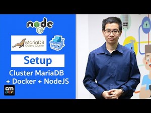 สอน Setup Cluster MariaDB/MySQL บน Docker ต่อ Node.JS - Step-by-Step