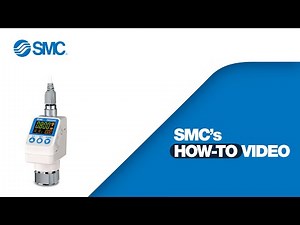 SMC ISE70 - Set up session 2: Setting the switch point and hysteresis of the ISE70